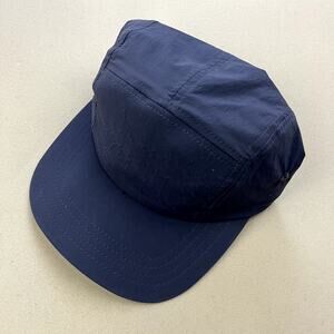 Reigning Champ Hat Cap 5 Panel Navy Blue Blank Sportswear Lightweight Adjustable